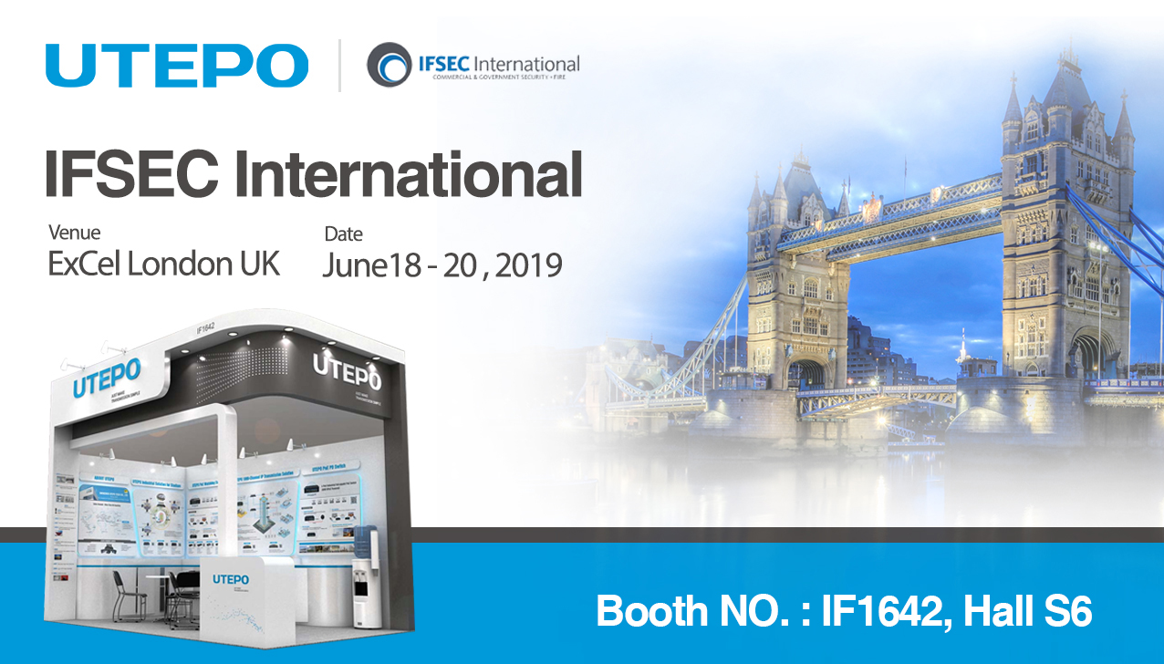 UTEPO Invitation for IFSEC International 2019